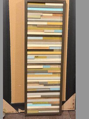 Design Solid Wood 3D Textured Art (Retail - $475 new!)